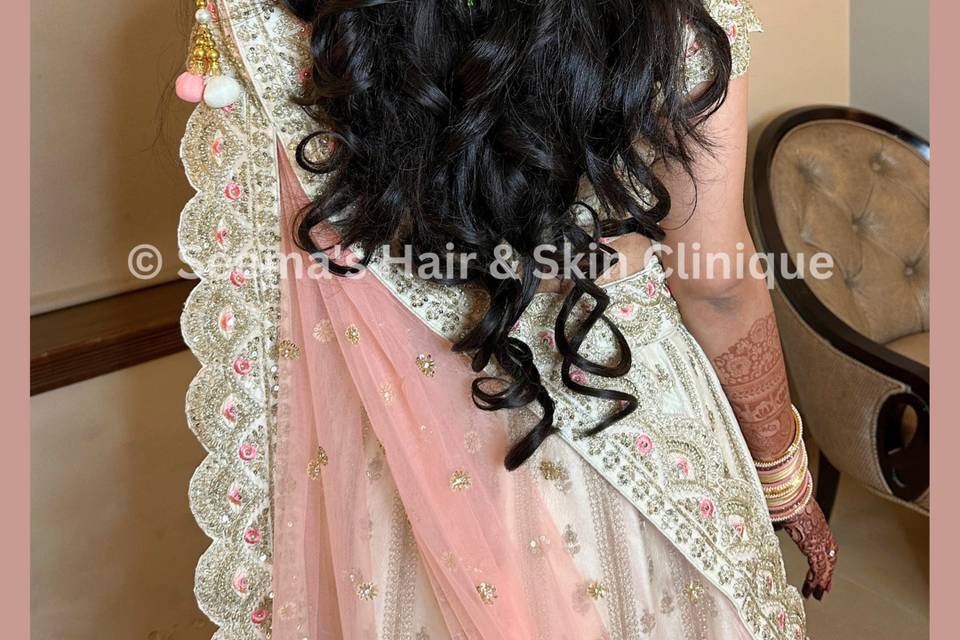 Bridal hairstyle