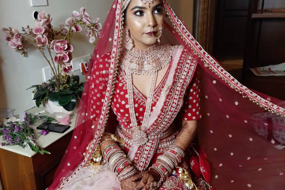 Bridal makeup