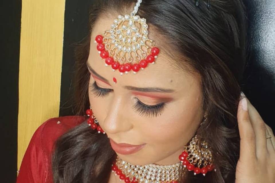 Bridal makeup