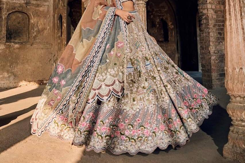 Bridal lehenga