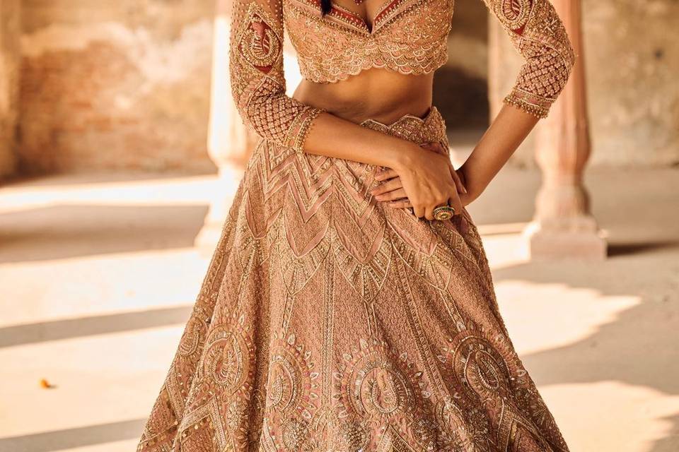 Bridal lehenga