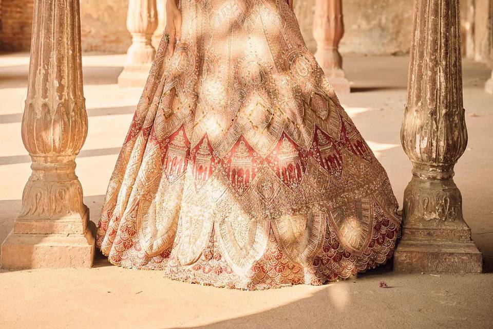 Bridal lehenga