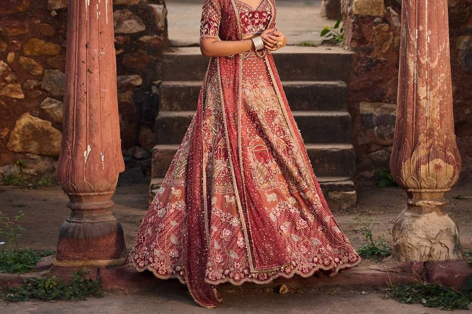 Bridal lehenga