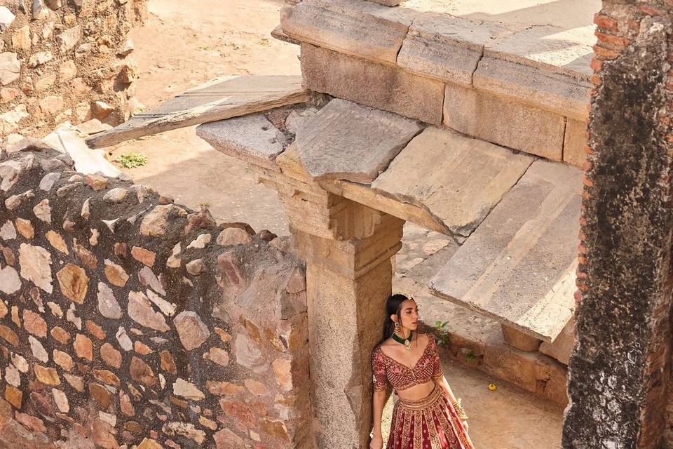 Bridal lehenga