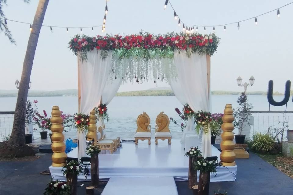 Wedding mandap