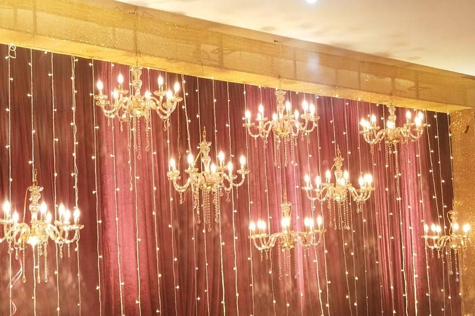 Sangeet fungtion decoration