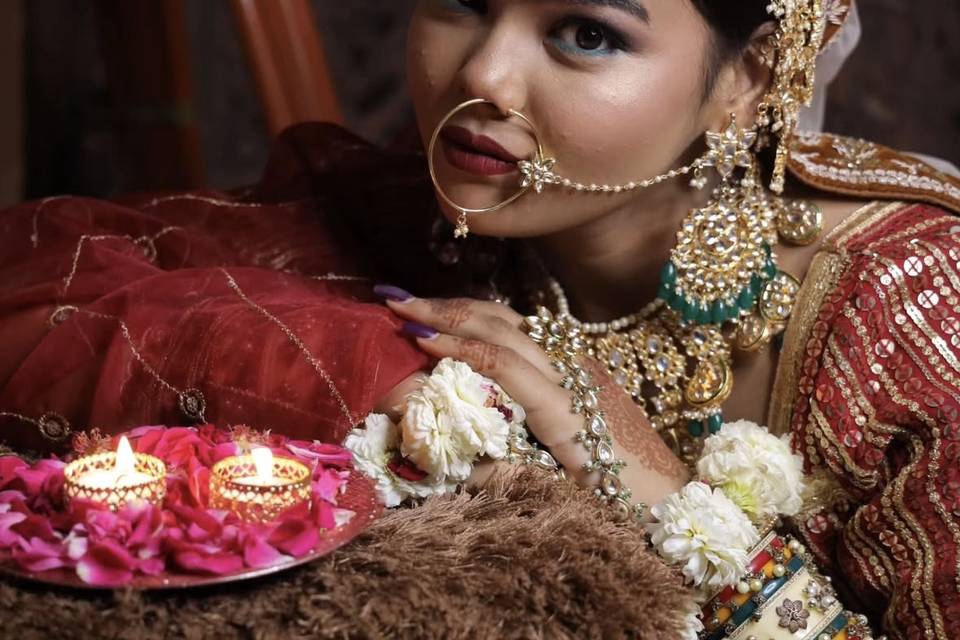 Bridal makeup