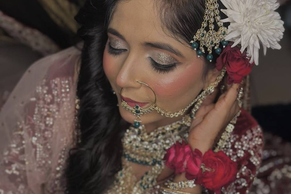 Bridal makeup