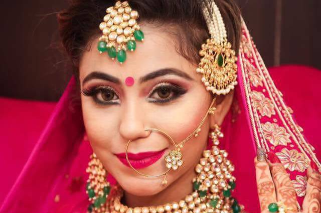 Bridal makeup