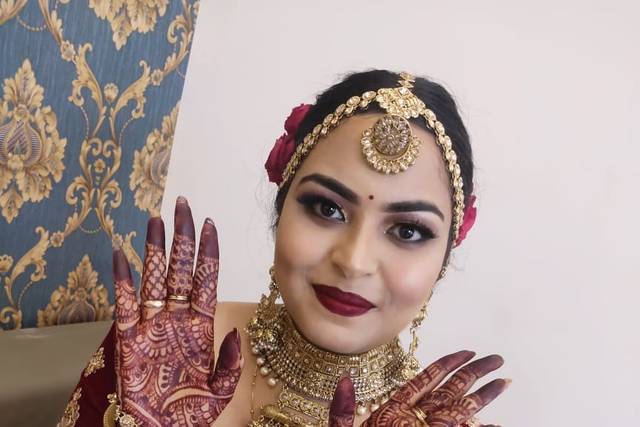 Bridal makeup