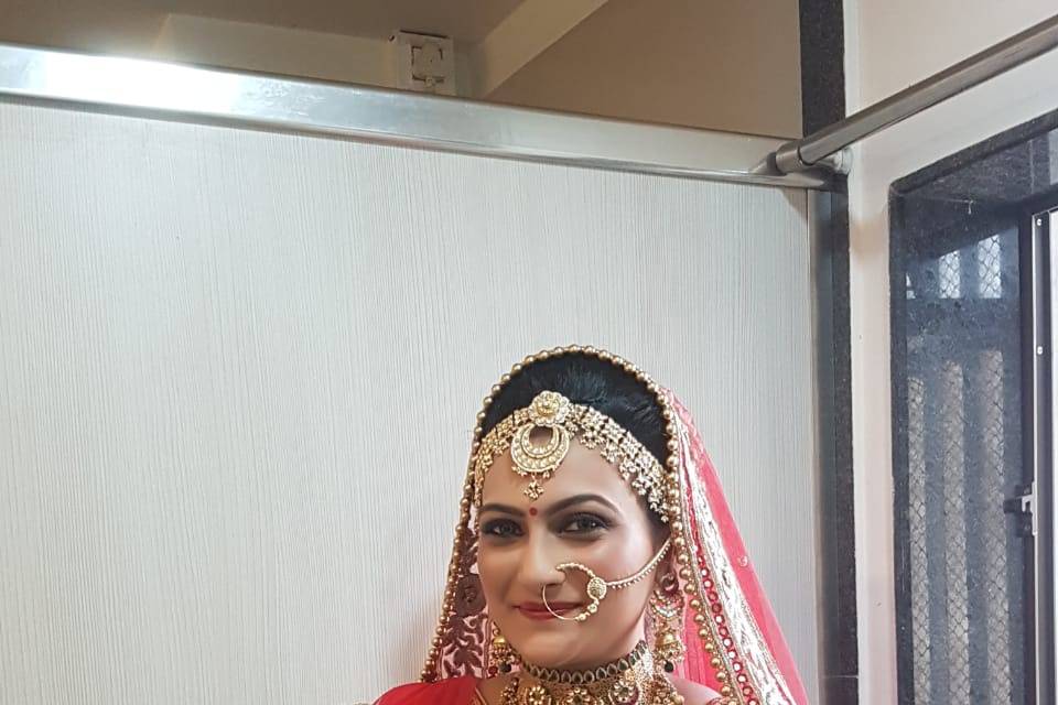 Bridal makeup