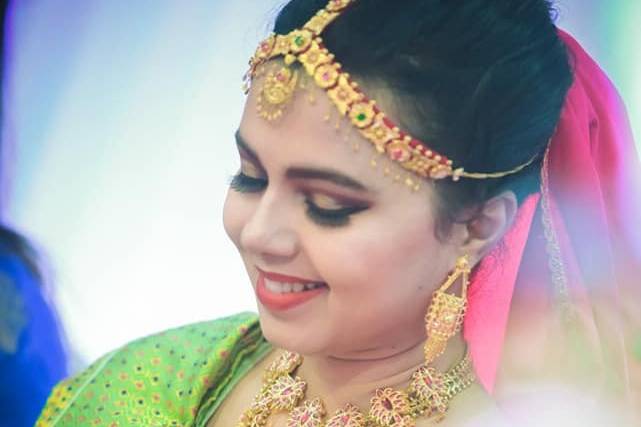 Bridal makeup