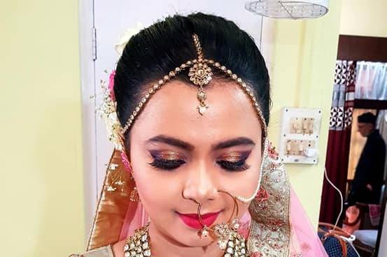 Bridal makeup