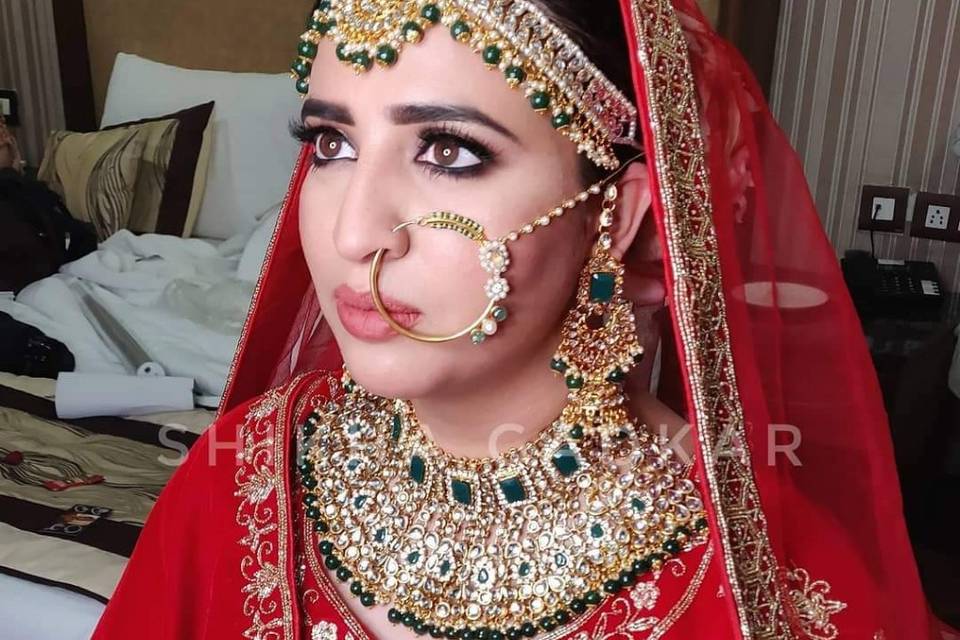 Bridal makeup