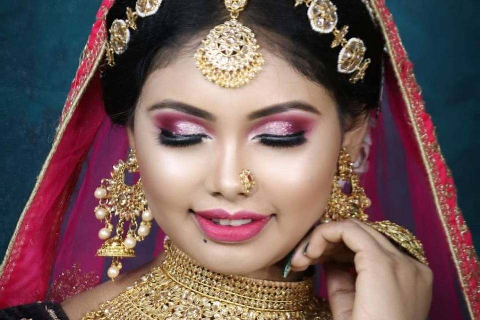 Bridal makeup