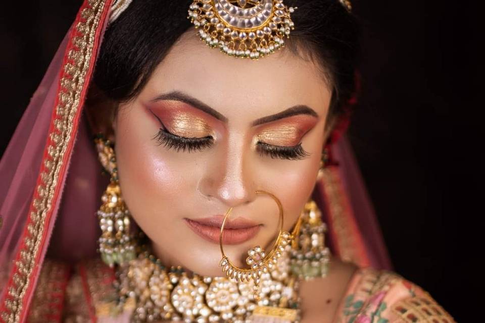 Bridal makeup