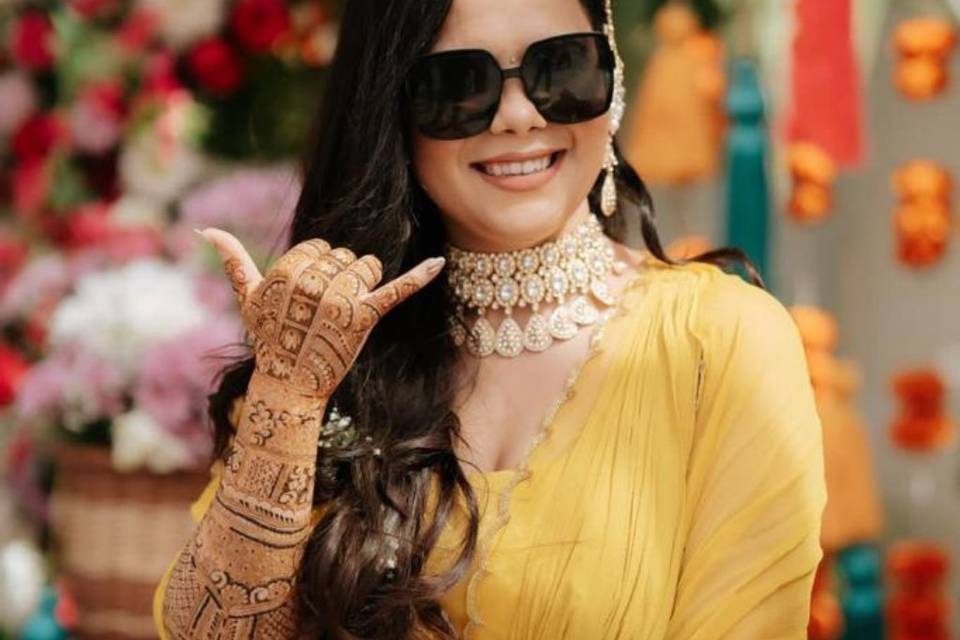 Mehendi looks