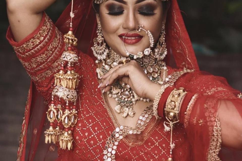 Bridal makeup