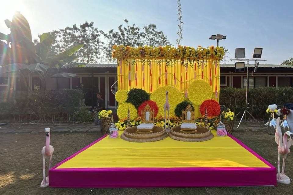 Haldi decor