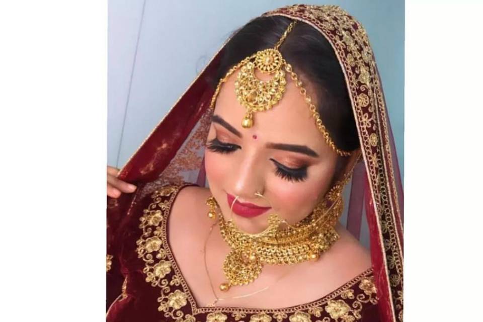 Bridal makeup