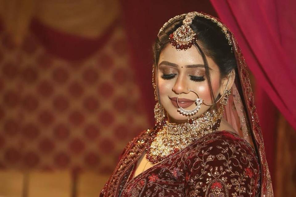 Bridal makeup