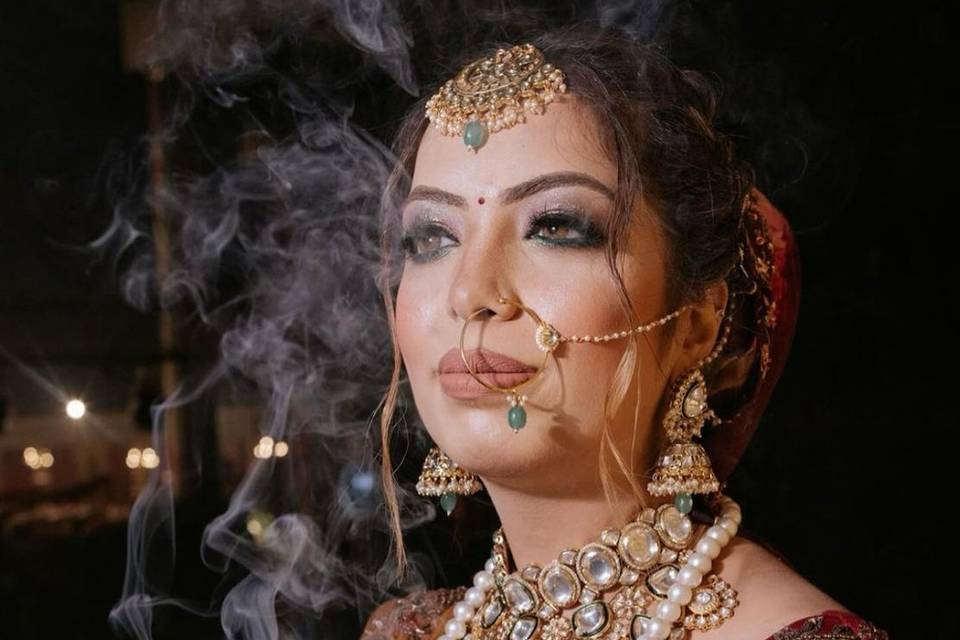 Bridal makeup