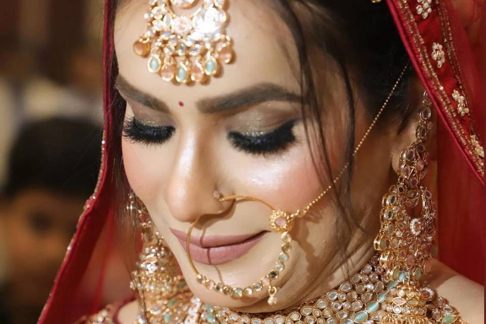 Bridal makeup