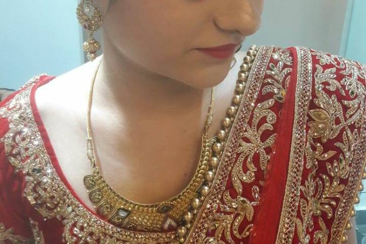 Bridal makeup