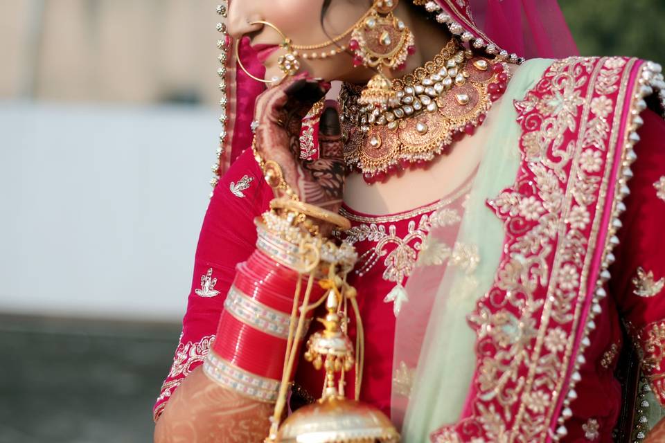 Bridal makeup