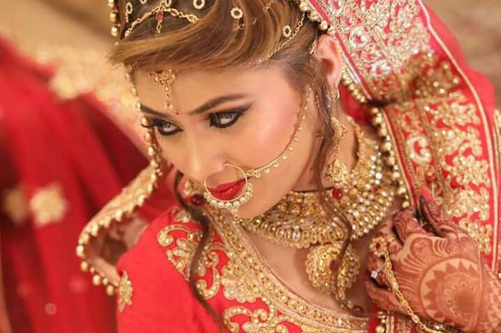 Bridal makeup