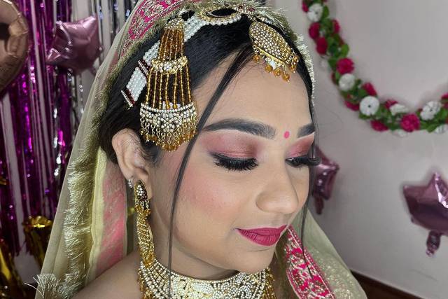 Glam World  Bridal makeup images, Indian bride makeup, Bengali