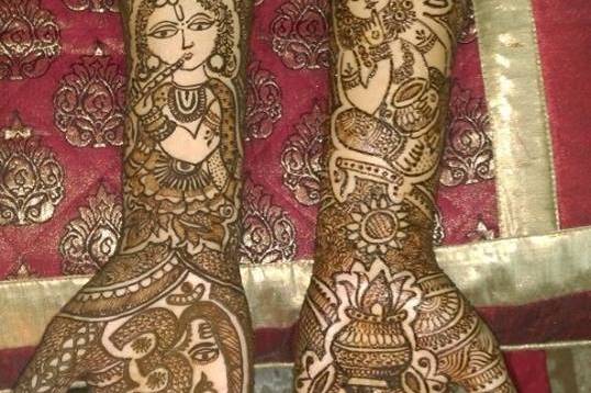 Ankita's Mehndi Creation