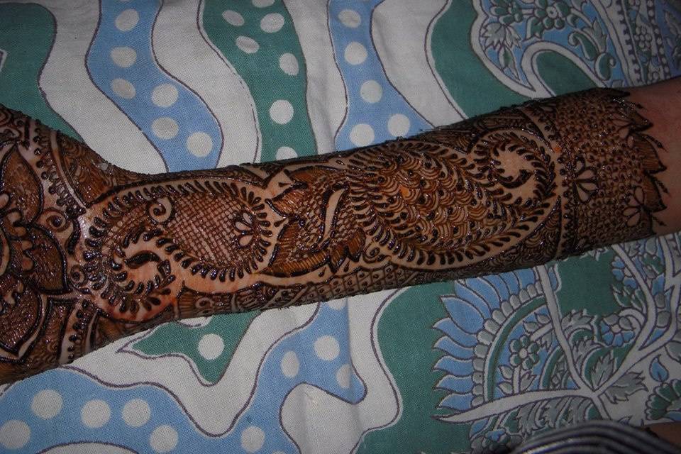 Ankita's Mehndi Creation