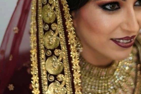 Bridal makeup