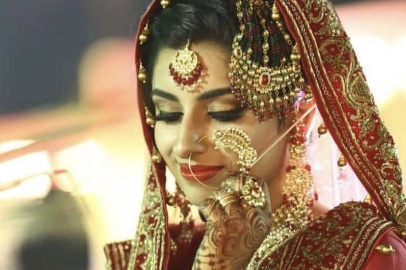 Bridal makeup