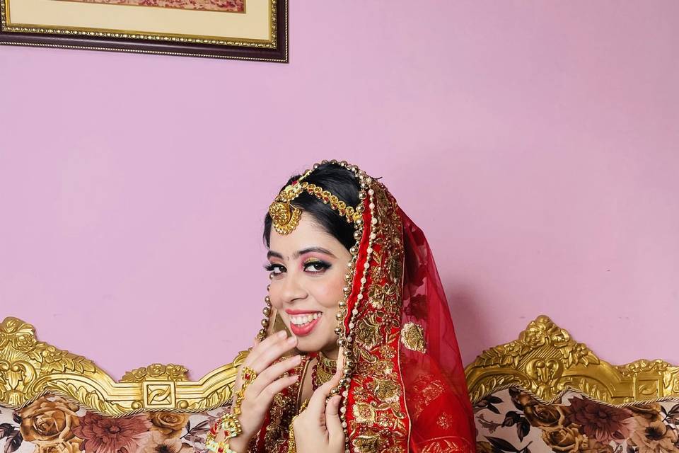 Bridal makeup