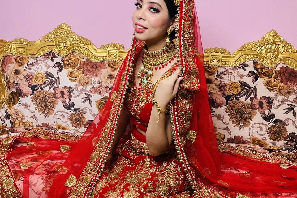 Bridal makeup