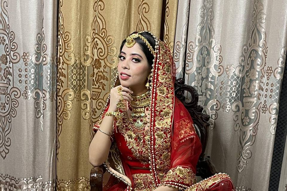 Bridal makeup