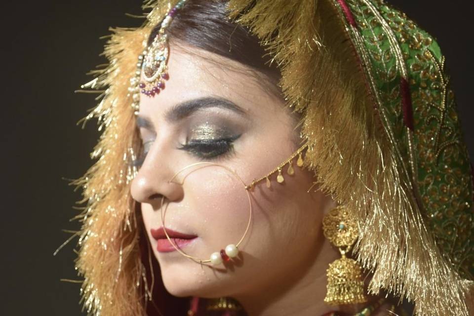 Bridal makeup