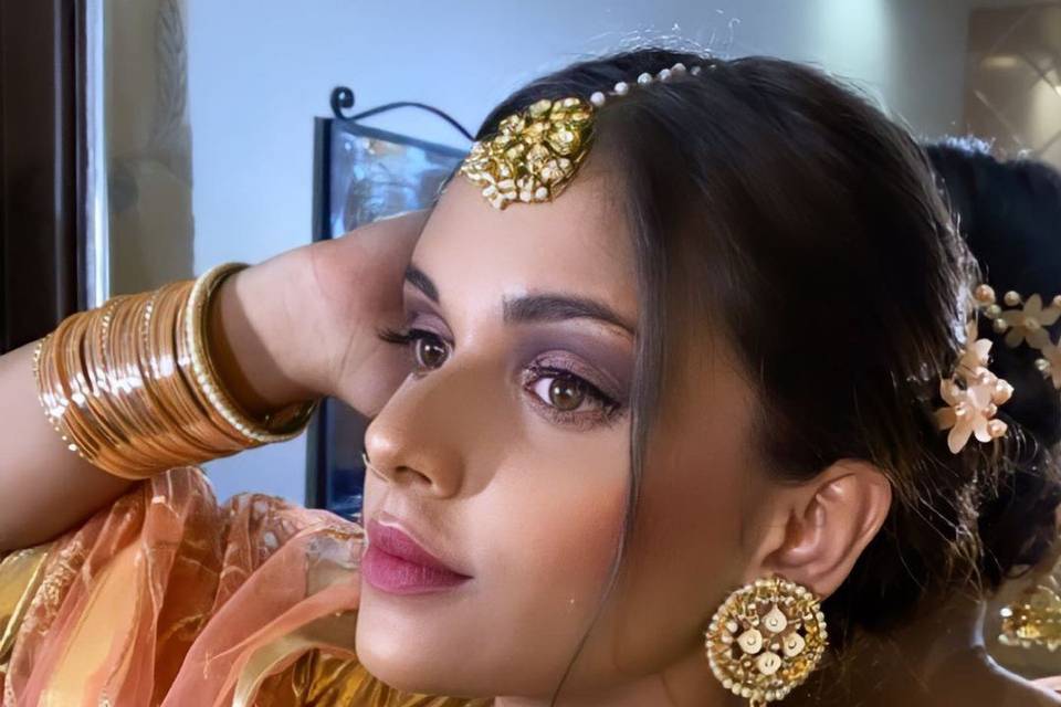 Bridal makeup