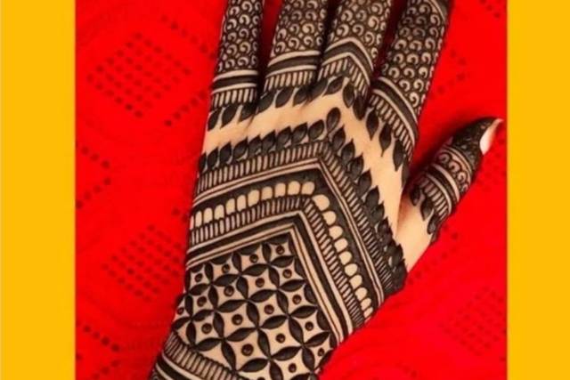 Mehndi design back side | mehndi design simple back hand | #mehndi #henna # mehndidesign #youtube - YouTube