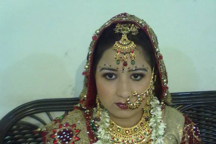 Bridal makeup