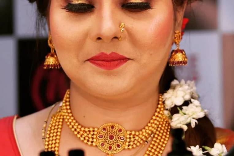 Bridal makeup