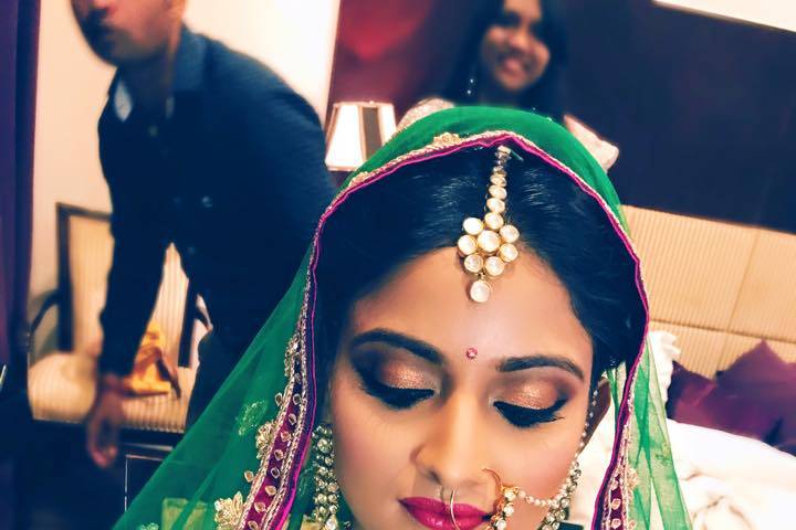 Bridal makeup