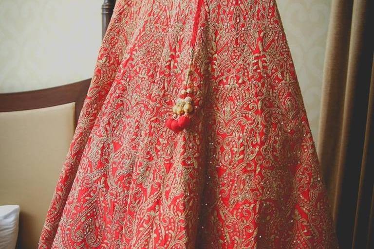 Brides lehenga