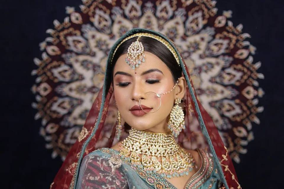 Bridal makeup