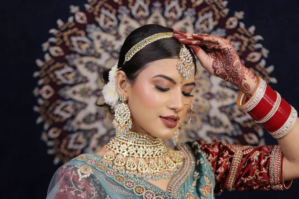 Bridal makeup