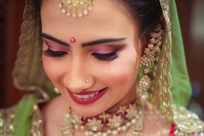 Bridal makeup