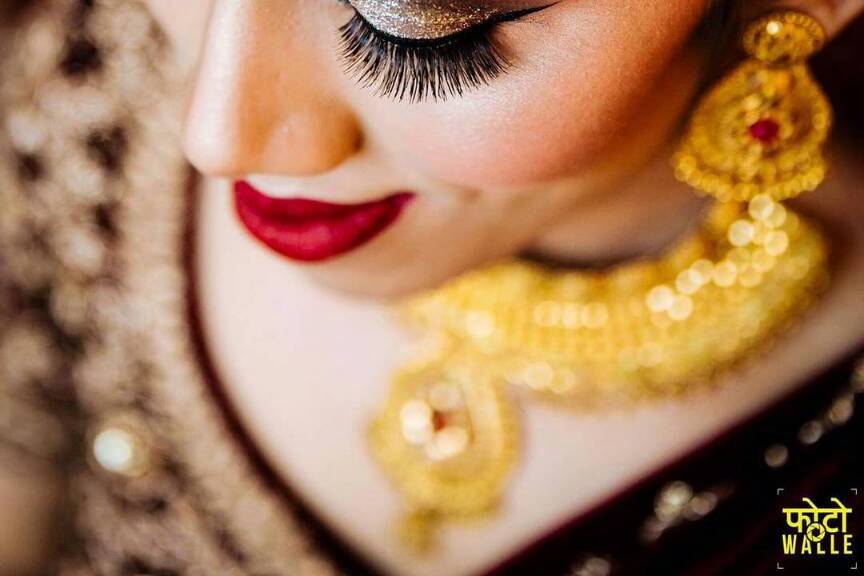 Bridal makeup