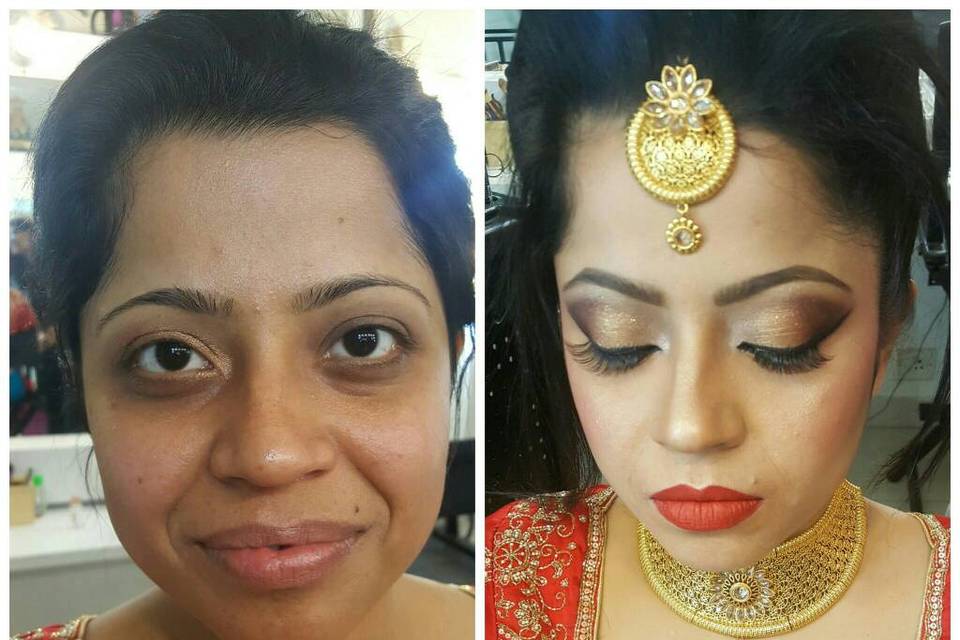 Bridal makeover